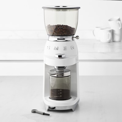 Smeg Coffee Grinder, White