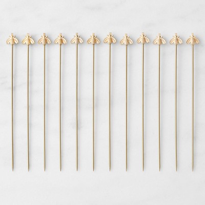 Honeycomb Charcuterie Picks, Set of 12