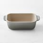 Le Creuset San Francisco Stoneware Loaf Pan, 9", French Grey