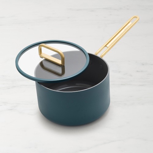 GreenPan™ Stanley Tucci™ Ceramic Nonstick Saucepan, 4-Qt., Venetian Teal