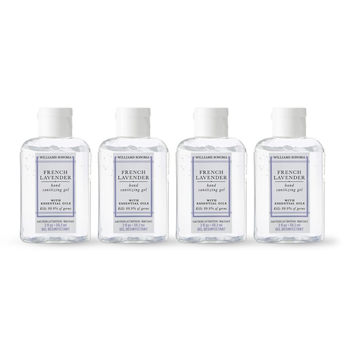 Williams Sonoma Lavender Hand Sanitizer Gel, Set of 4