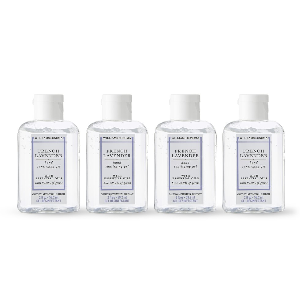 Williams Sonoma Lavender Hand Sanitizer Gel, Set of 4