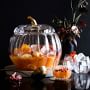 Pumpkin Punch Bowl and Punch Cups, Set of 6