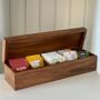 Ironwood Gourmet Townhouse Tea Box, Acacia Wood
