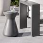 Blinde Hourglass Accent Table (12&quot;)