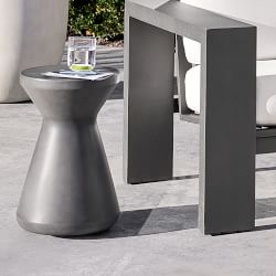 Blinde Hourglass Accent Table (12&quot;)