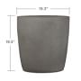 Portillo and Banff Tank Cover, Glacier Grey (19.5&quot;)