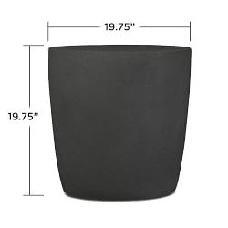 Portillo and Banff Tank Cover, Shale (19.5&quot;)