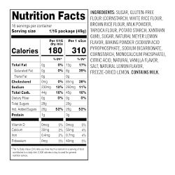 Williams Sonoma Gluten-Free Meyer Lemon Bundt  Cake Mix