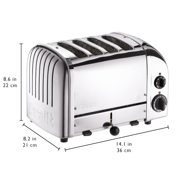 Dualit トースター シルバー Dualit New Generation Classic 4-Slice Toaster | Williams Sonoma