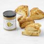 Cream Scones with Lemon Curd, Set of 4