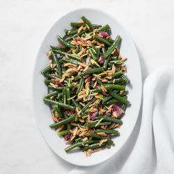 Williams Sonoma Green Bean Almondine, Set of 2, Immediate Delivery