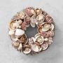 Shells & Pearls Wreath, 11"