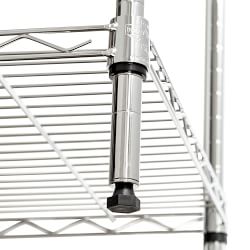Microwave Stand with Shelves