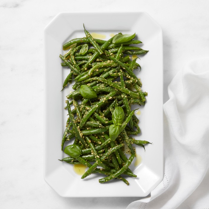 Williams Sonoma Test Kitchen Pesto Green Beans, Set of 2, Immediate Delivery