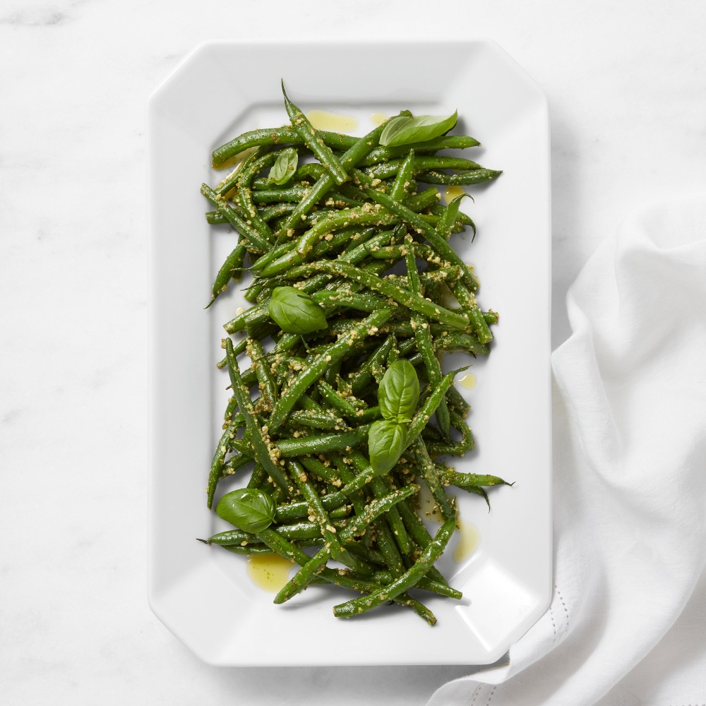 Williams Sonoma Test Kitchen Pesto Green Beans, Set of 2, Immediate Delivery