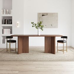 Dietrich Communal Counter Height Dining Table (96&quot;-144&quot;)