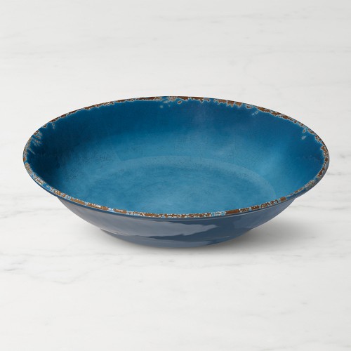 Rustic® Outdoor Melamine Serving Bowl, Azure