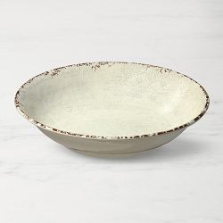 Rustic® Outdoor Melamine Serving Bowl, Ivory