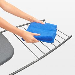 Brabantia Ironing Board with Foldable Steam Unit Holder and Linen Rack