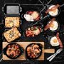Lodge Seasoned Cast Iron Skillets, 6 1/2&quot;, Set of 4