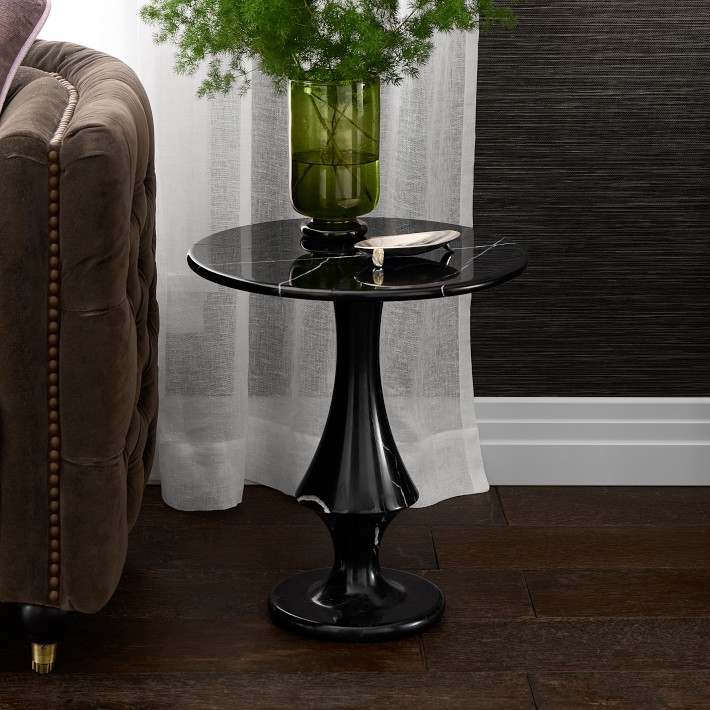 Queen's Gambit Accent Table (18&quot;)