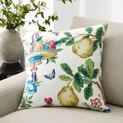 Scalamandr&#233 x Williams Sonoma Home Shantung Pillow Cover