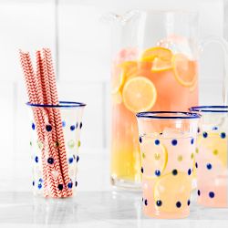 AERIN x Williams Sonoma Confetti Tumblers, 10 oz., Set of 4