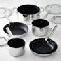 SCANPAN&#174; TSS+ Stainless-Steel Nonstick 10-Piece Cookware Set