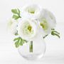 Faux Ranunculus Floral Bundle