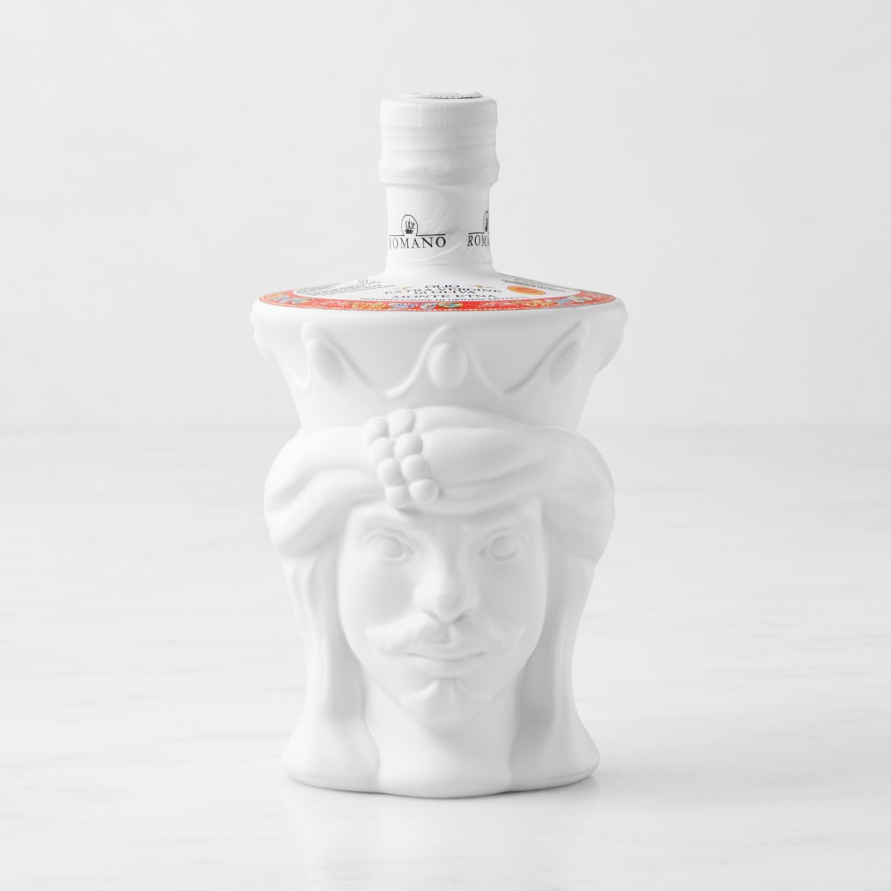 Sicilian Moors Head Extra Virgin Olive Oil, White
