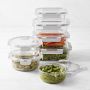 Hold Everything Glass Food Storage Containers, Ultimate 14-Piece Set