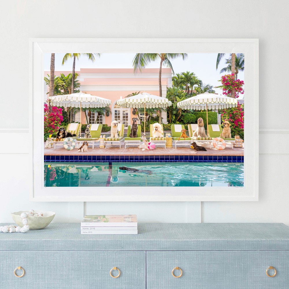 Gray Malin Pool Day, The Colony Hotel, Large