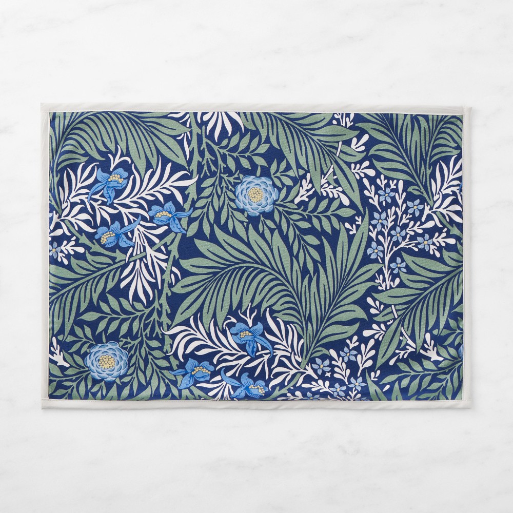 Morris & Co. x Williams Sonoma Outdoor Larkspur Placemat, 14"x20"