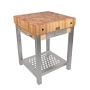 John Boos Cucina Technica Cart, End Grain