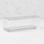 Lucia Rectangular Vase with Frog