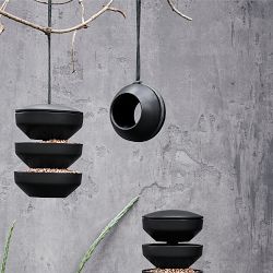 Recycled Birds Hanging Feeder Ball