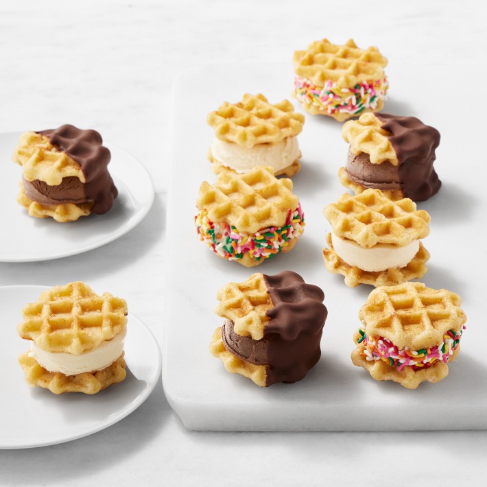 Ice Cream Waffle Sandwich