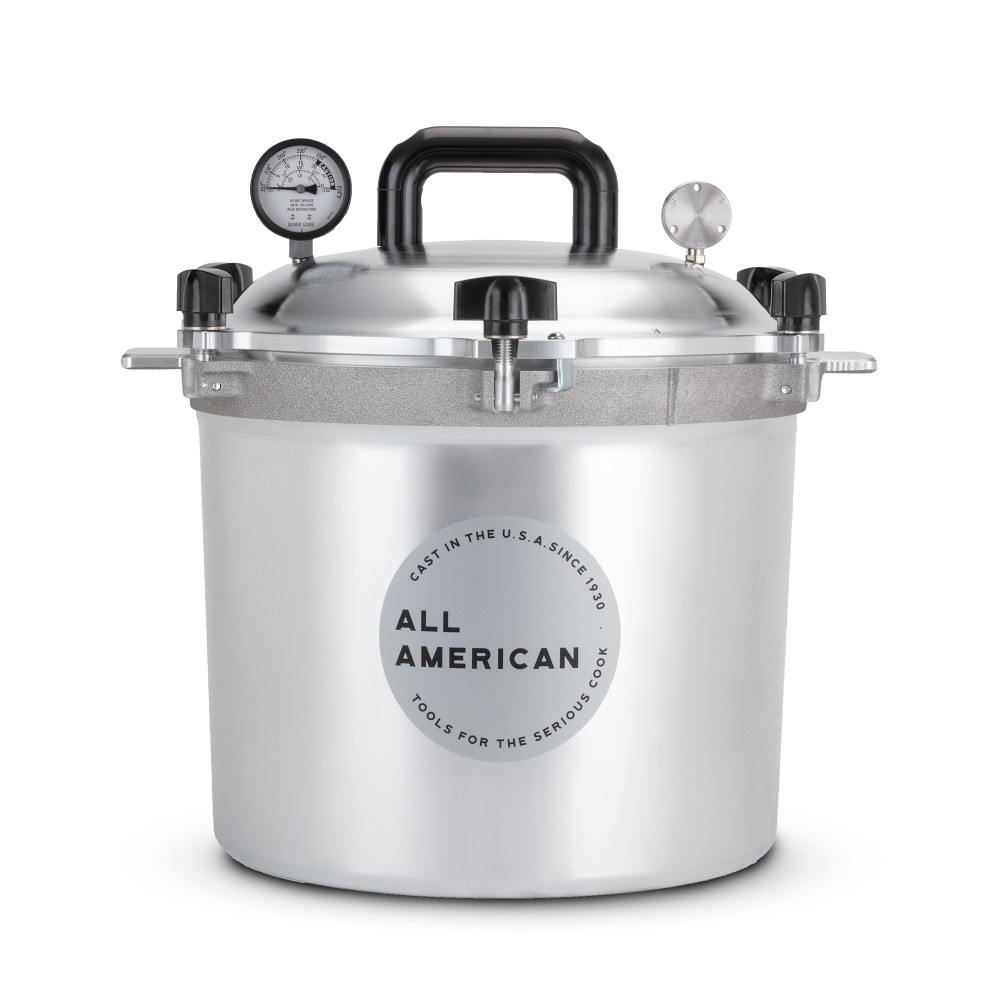 All American Colored Pressure Cooker, 21.5-Qt. with 2 Racks