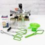 All American Aluminum Pressure Cooker, 10.5-Qt. with Rack & Superb Jars Accessory Kit