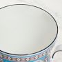 Wedgwood Florentine Turquoise Mugs, Set of 2
