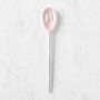 Williams Sonoma Stainless-Steel Silicone Slotted Spoon, Dusty Rose