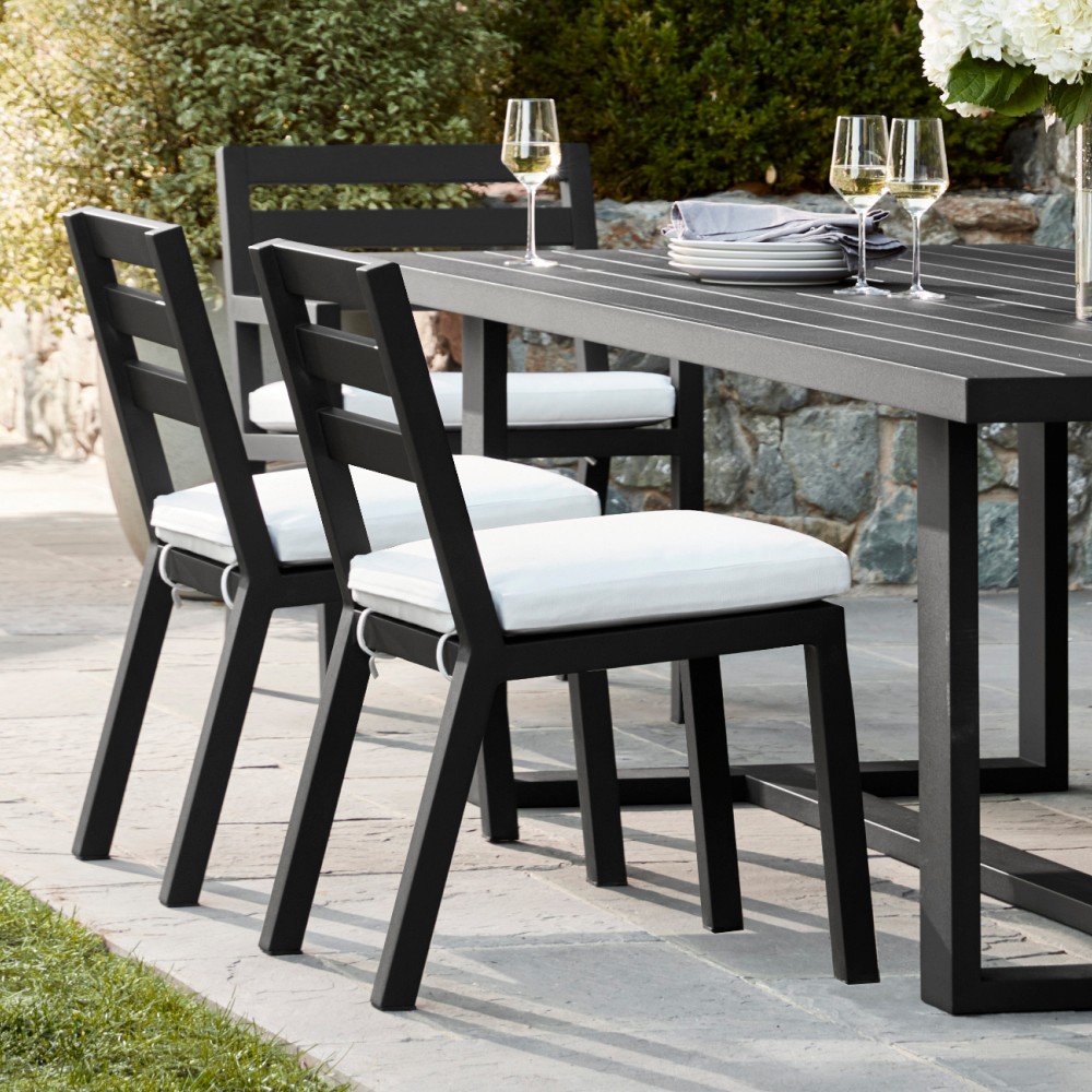 Ojai Outdoor Metal Dining Side Chair