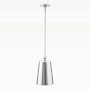 Chain Link Pendant, Polished Nickel