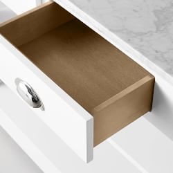 Barrelson Single Kitchen Island with Marble Top (49&quot;)