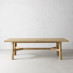 Copenhagen Extendable Rectangular Dining Table (96&quot;-120&quot;)