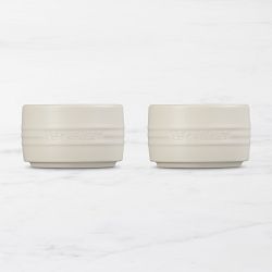 Le Creuset Stoneware Round Straight Wall Ramekin, Set of 2