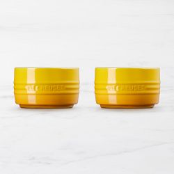 Le Creuset Stoneware Round Straight Wall Ramekin, Set of 2