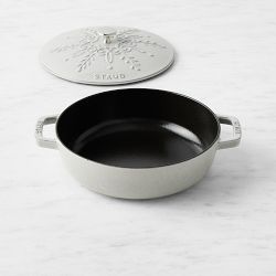 Staub Enameled Cast Iron Snowflake Braiser, 2 1/2-Qt.