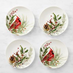 Woodland Berry Appetizer Plates, Set of 4